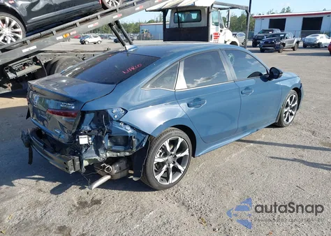 2025 Honda Civic Hybrid Sport/Sport Touring from USA, damaged, VIN 2HGFE4F8XSH307062